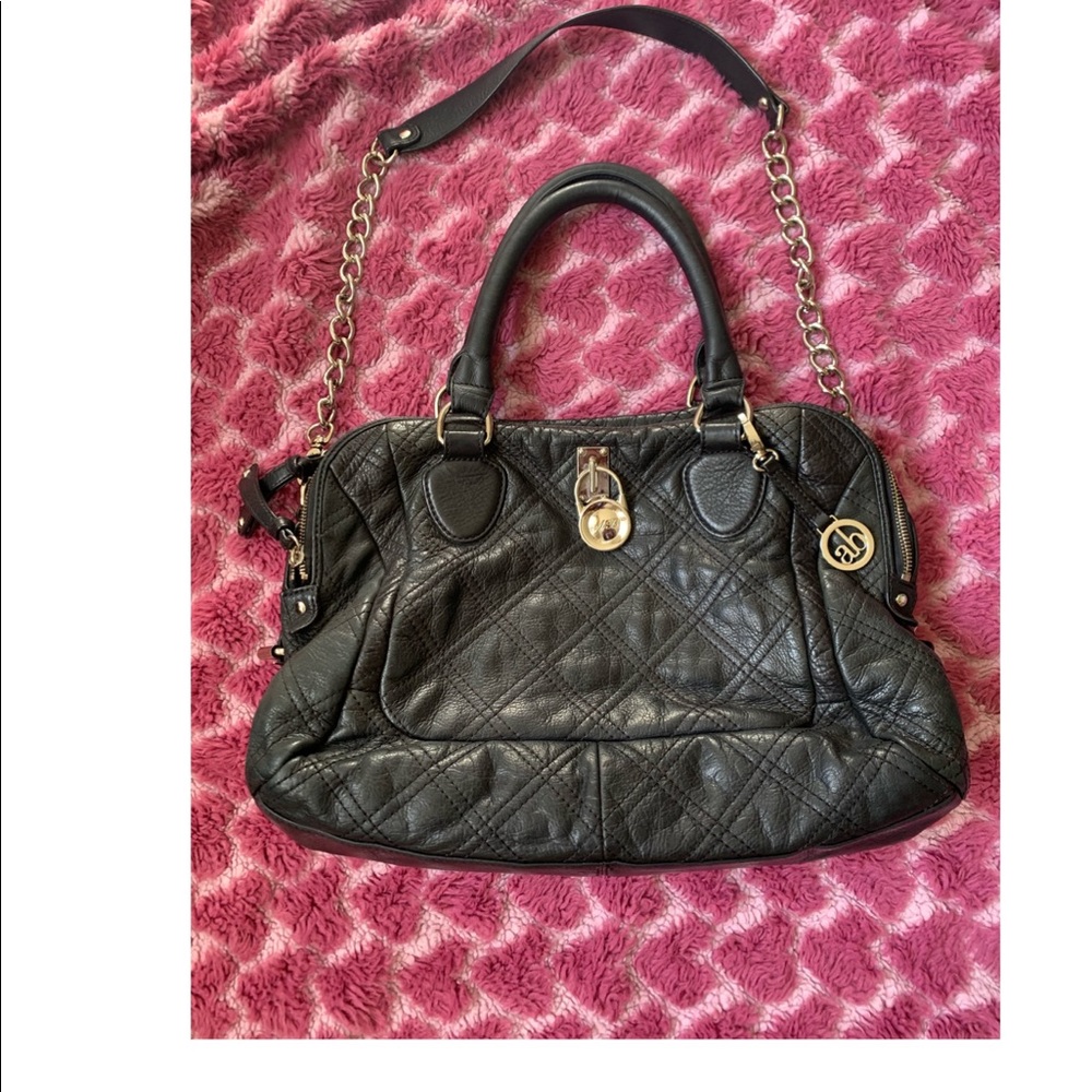 Genuine Leather Black Purse